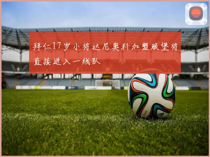 拜仁17岁小将达尼奥科加盟狼堡将直接进入一线队